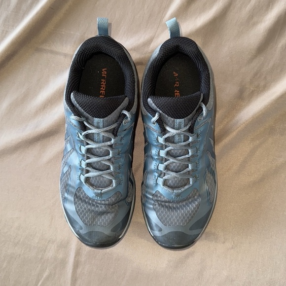 Merrell Siren Edge 3 Wide Width Women’s Hiker in Rock & Bluestone Wide Size 9W - Picture 5 of 15